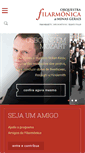 Mobile Screenshot of filarmonica.art.br